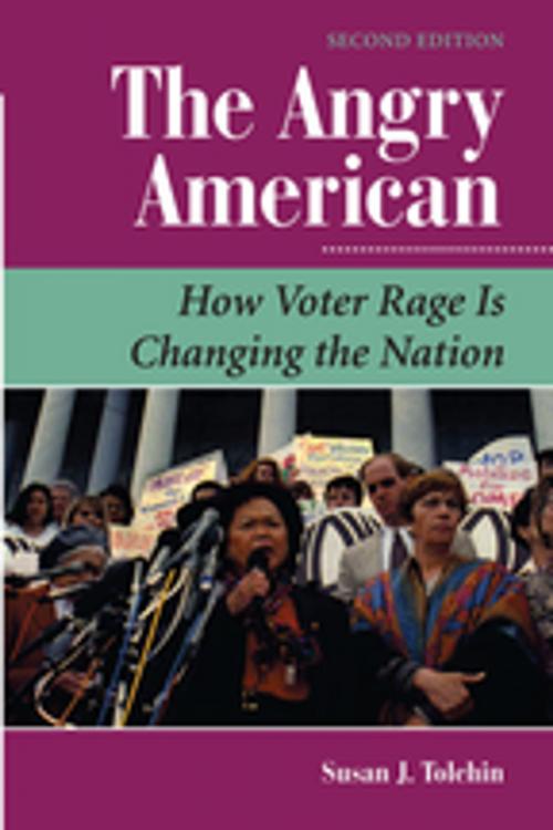 Cover of the book The Angry American by Susan Tolchin, Taylor and Francis
