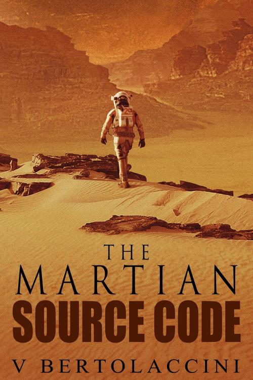 Cover of the book The Martian Source Code by V Bertolaccini, CosmicBlueCB