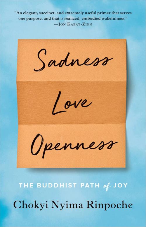 Cover of the book Sadness, Love, Openness by Chokyi Nyima Rinpoche, Shambhala