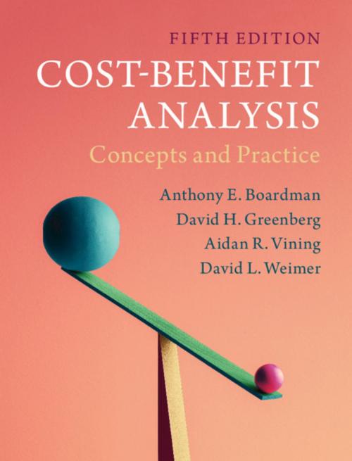 Cover of the book Cost-Benefit Analysis by Anthony E. Boardman, David H. Greenberg, Aidan R. Vining, David L. Weimer, Cambridge University Press