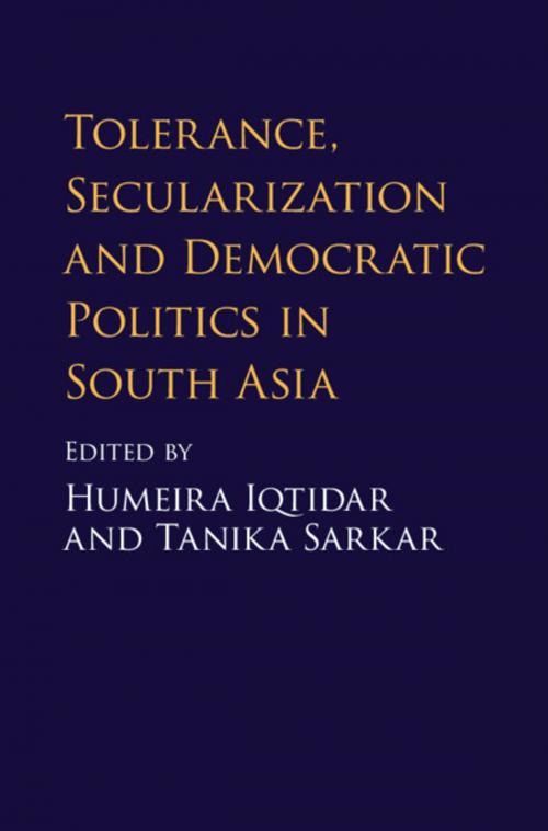 Cover of the book Tolerance, Secularization and Democratic Politics in South Asia by , Cambridge University Press