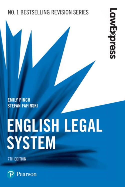 Cover of the book Law Express: English Legal System by Emily Finch, Stefan Fafinski, Pearson Education Limited