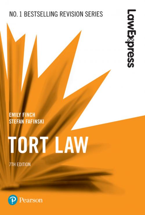Cover of the book Law Express: Tort Law by Emily Finch, Stefan Fafinski, Pearson Education Limited