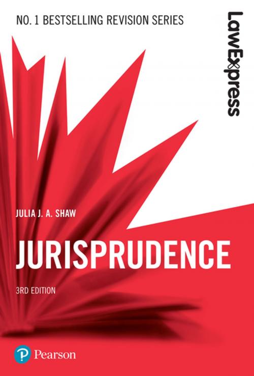 Cover of the book Law Express: Jurisprudence by Prof Julia J.A. Shaw, Pearson Education Limited