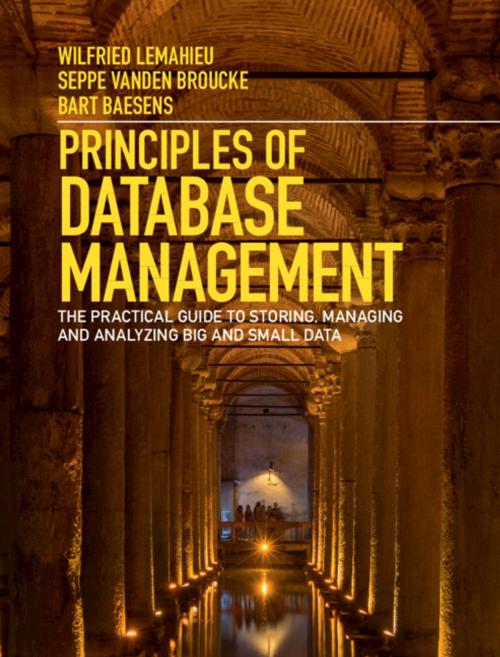 Cover of the book Principles of Database Management by Wilfried Lemahieu, Seppe vanden Broucke, Bart Baesens, Cambridge University Press