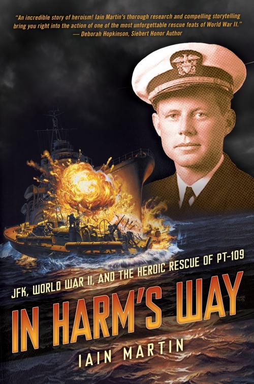 Cover of the book In Harm's Way by Iain Martin, Scholastic Inc.