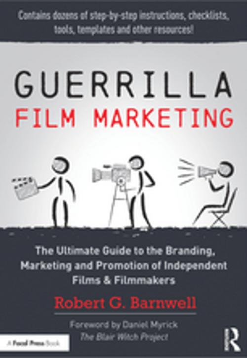 Cover of the book Guerrilla Film Marketing by Robert G. Barnwell, Taylor and Francis