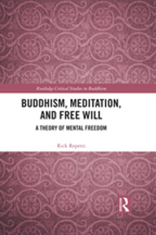 Cover of the book Buddhism, Meditation, and Free Will by Rick Repetti, Taylor and Francis