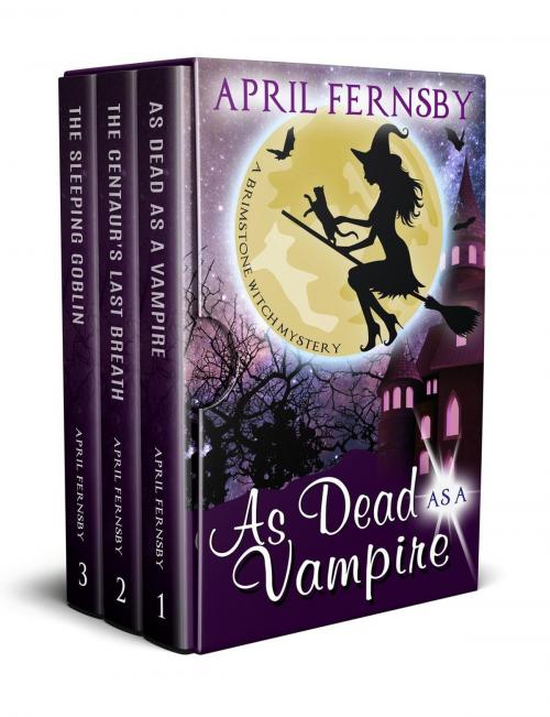Cover of the book Brimstone Witch Mysteries - Box Set 1 by April Fernsby, April Fernsby