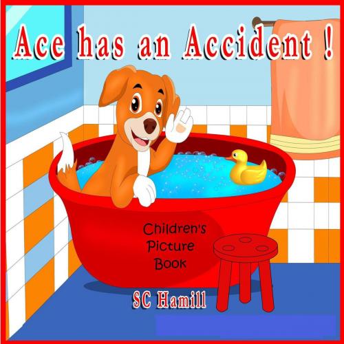 Cover of the book Ace has an Accident! Children's Picture Book by S C Hamill, earthangelbookmedia.com