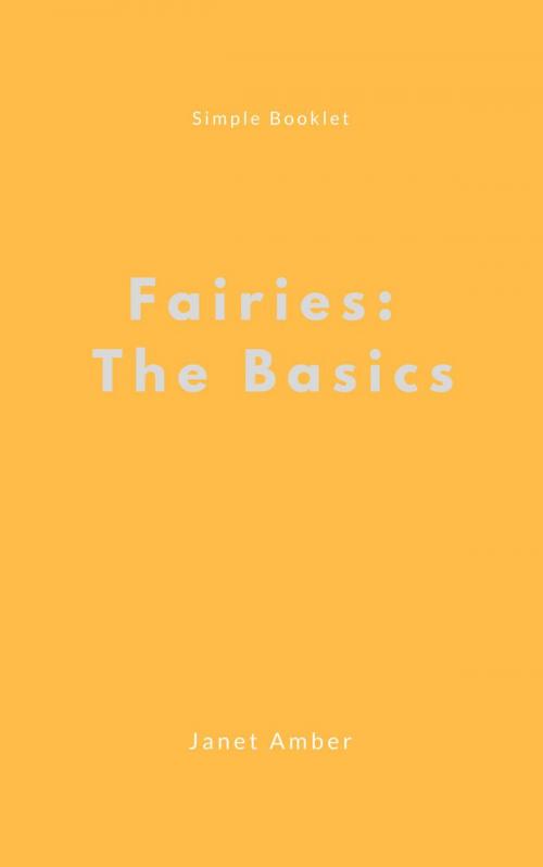 Cover of the book Fairies: The Basics by Janet Amber, Personal Growth