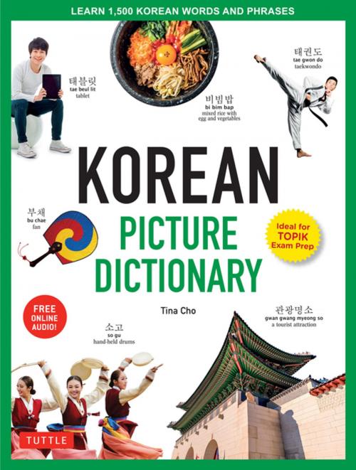 Cover of the book Korean Picture Dictionary by Tina Cho, Tuttle Publishing