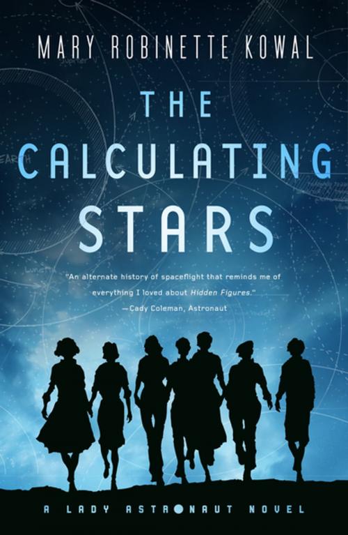 Cover of the book The Calculating Stars by Mary Robinette Kowal, Tom Doherty Associates
