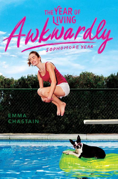 Cover of the book The Year of Living Awkwardly by Emma Chastain, Simon Pulse