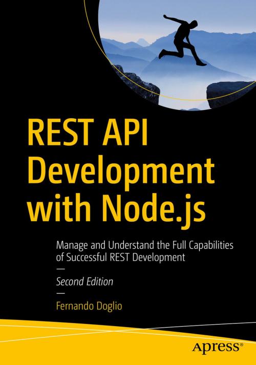 Cover of the book REST API Development with Node.js by Fernando Doglio, Apress