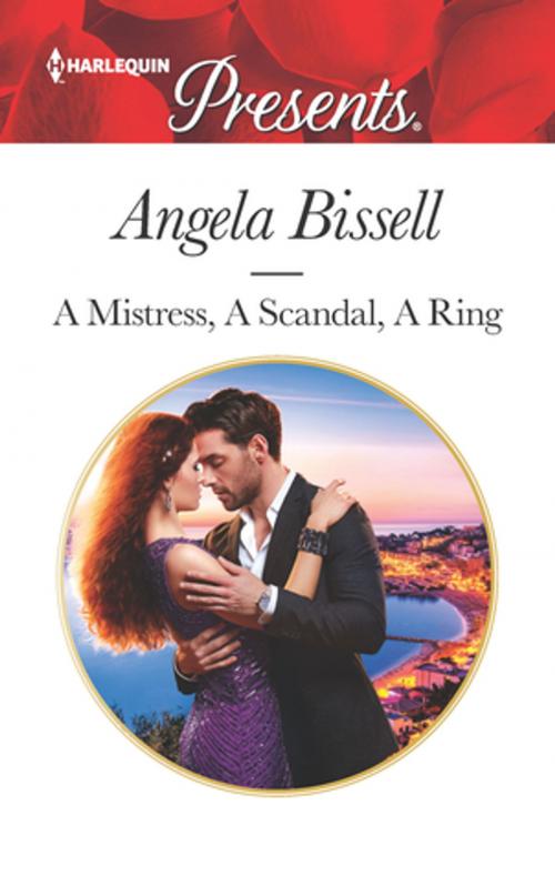 Cover of the book A Mistress, A Scandal, A Ring by Angela Bissell, Harlequin
