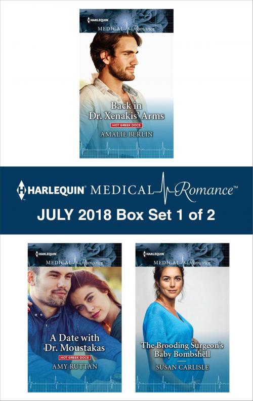 Cover of the book Harlequin Medical Romance July 2018 - Box Set 1 of 2 by Amalie Berlin, Amy Ruttan, Susan Carlisle, Harlequin