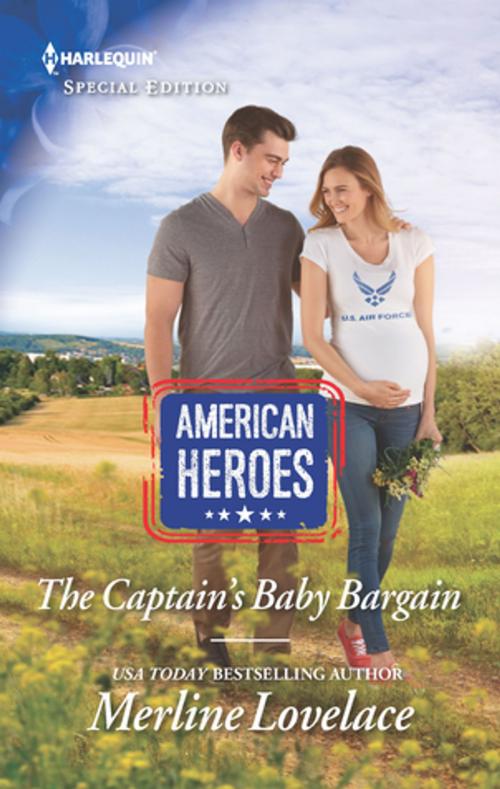 Cover of the book The Captain's Baby Bargain by Merline Lovelace, Harlequin