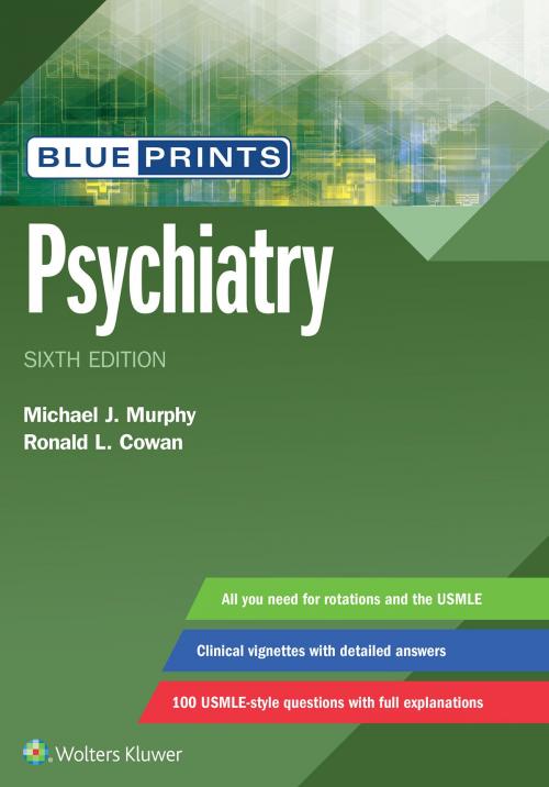 Cover of the book Blueprints Psychiatry by Michael Murphy, Wolters Kluwer Health