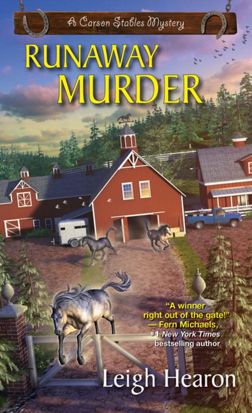 Cover of the book Runaway Murder by Leigh Hearon, Kensington Books