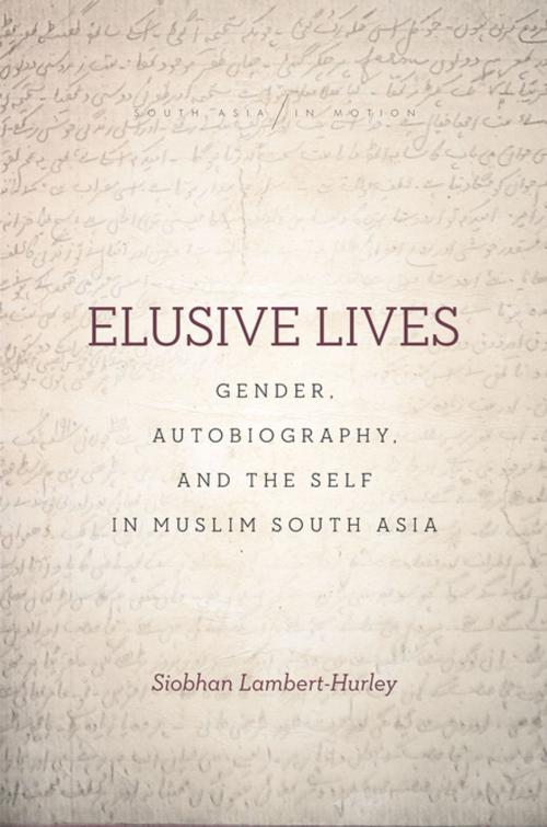 Cover of the book Elusive Lives by Siobhan Lambert-Hurley, Stanford University Press