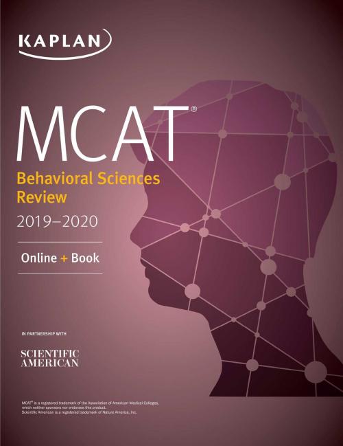 Cover of the book MCAT Behavioral Sciences Review 2019-2020 by Kaplan Test Prep, Kaplan Publishing