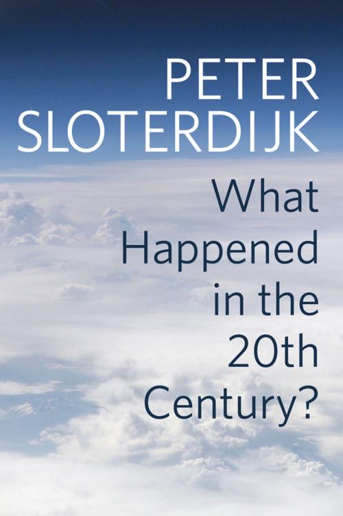 Cover of the book What Happened in the Twentieth Century? by Peter Sloterdijk, Wiley