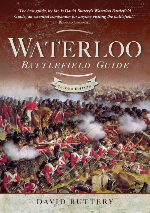 Cover of the book Waterloo Battlefield Guide by David Buttery, Pen and Sword
