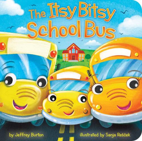 Cover of the book The Itsy Bitsy School Bus by Jeffrey Burton, Little Simon
