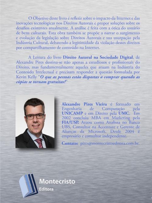 Cover of the book Direito Autoral na Sociedade Digital by Alexandre Pires Vieira, Montecristo Editora