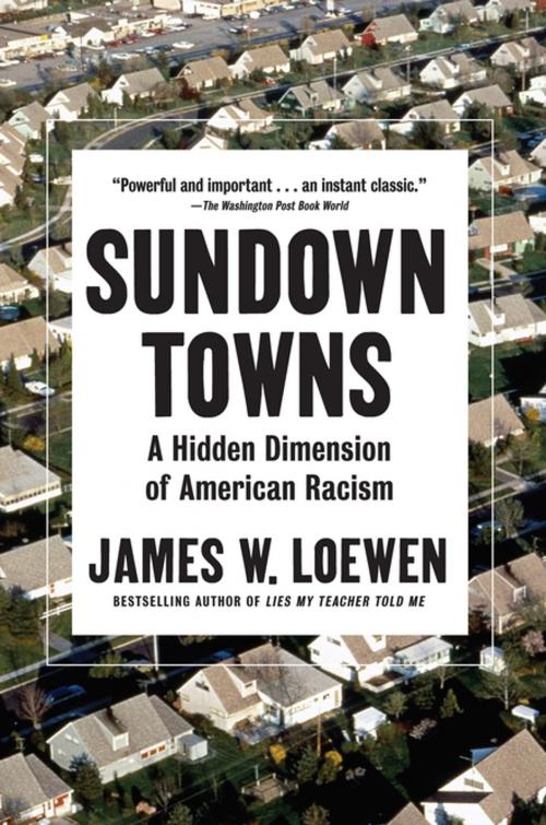 Cover of the book Sundown Towns by James W. Loewen, The New Press