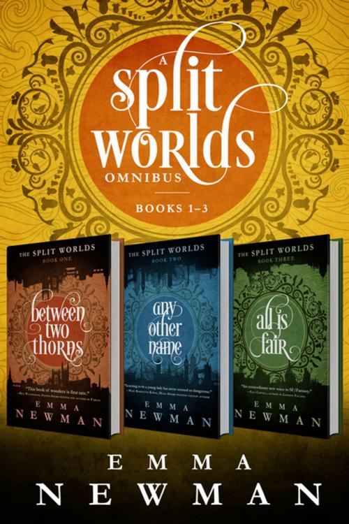 Cover of the book A Split Worlds Omnibus (Books 1–3) by Emma Newman, Diversion Books