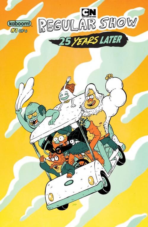 Cover of the book Regular Show: 25 Years Later #1 by Christopher Hastings, Joana la Fuente, KaBOOM!