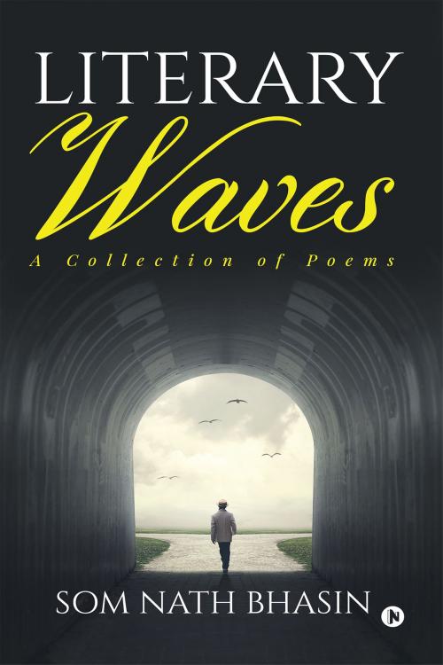 Cover of the book Literary Waves by Som Nath Bhasin, Notion Press