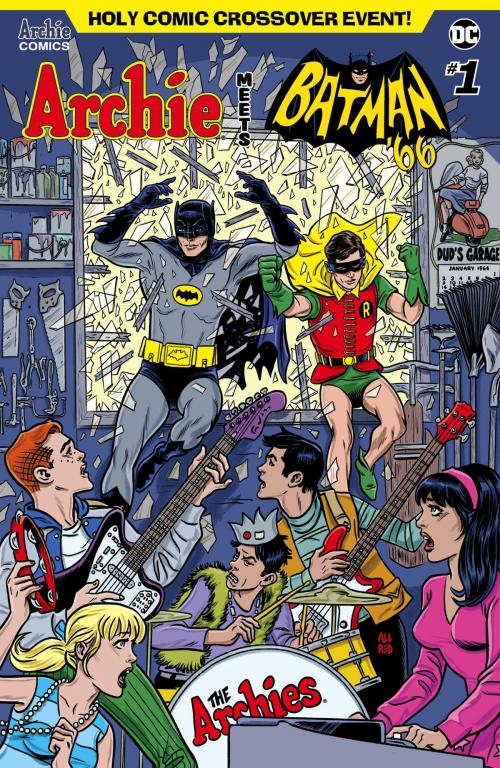 Cover of the book Archie Meets Batman #1 by Jeff Parker, Michael Moreci, Archie Comic Publications, Inc.