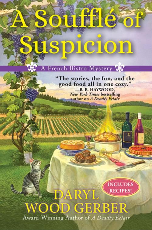 Cover of the book A Souffle of Suspicion by Daryl Wood Gerber, Crooked Lane Books