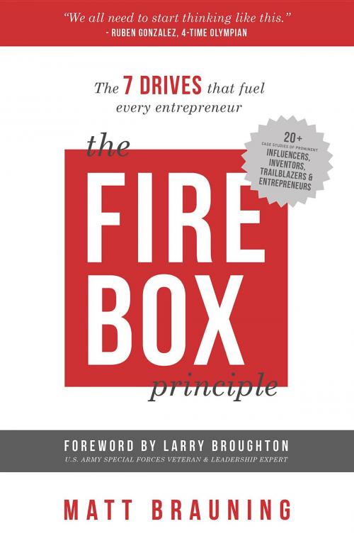 Cover of the book The Firebox Principle by Matt Brauning, Unprecedented Press LLC