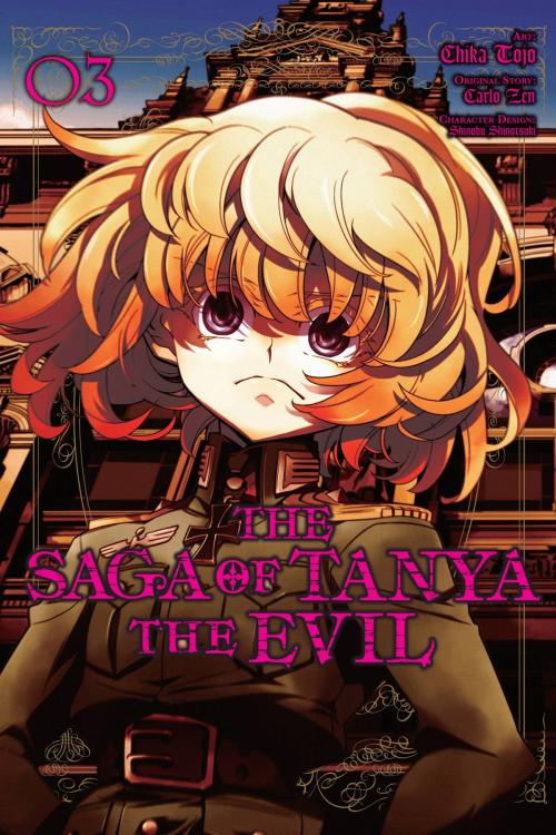 Cover of the book The Saga of Tanya the Evil, Vol. 3 (manga) by Carlo Zen, Chika Tojo, Shinobu Shinotsuki, Yen Press