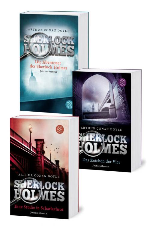 Cover of the book Sherlock Holmes Band 1-3 by Arthur Conan Doyle, FISCHER digiBook