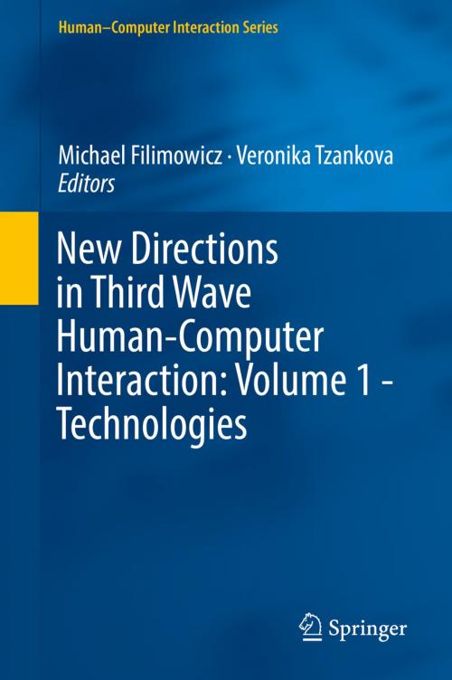 Cover of the book New Directions in Third Wave Human-Computer Interaction: Volume 1 - Technologies by , Springer International Publishing