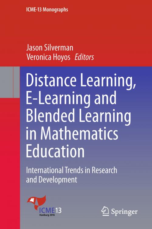 Cover of the book Distance Learning, E-Learning and Blended Learning in Mathematics Education by , Springer International Publishing