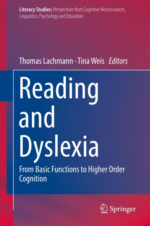 Cover of the book Reading and Dyslexia by , Springer International Publishing