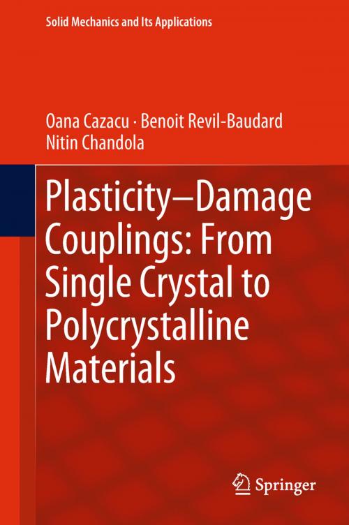 Cover of the book Plasticity-Damage Couplings: From Single Crystal to Polycrystalline Materials by Oana Cazacu, Benoit Revil-Baudard, Nitin Chandola, Springer International Publishing