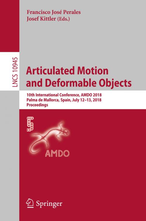 Cover of the book Articulated Motion and Deformable Objects by , Springer International Publishing