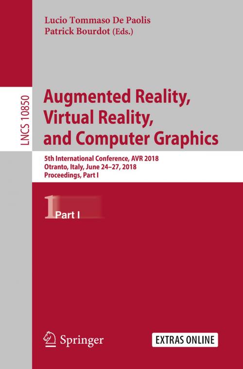 Cover of the book Augmented Reality, Virtual Reality, and Computer Graphics by , Springer International Publishing