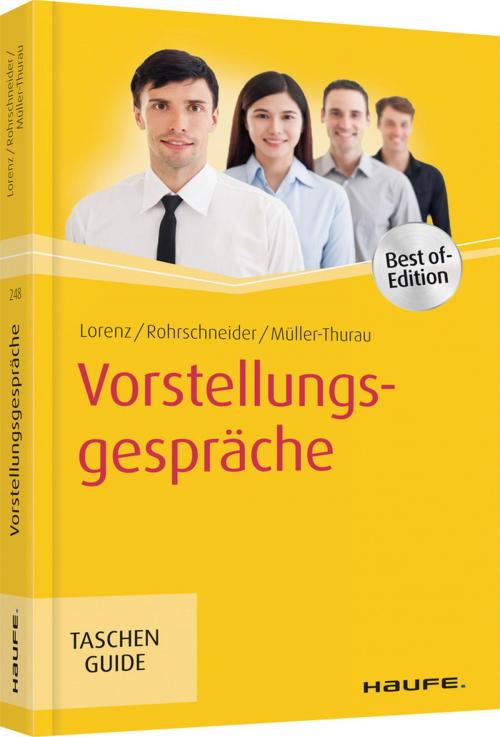 Cover of the book Vorstellungsgespräche by Michael Lorenz, Uta Rohrschneider, Claus Peter Müller-Thurau, Haufe