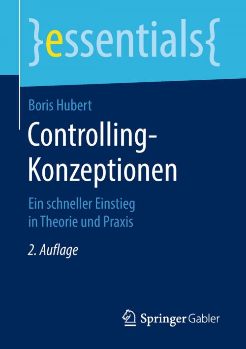 Cover of the book Controlling-Konzeptionen by Boris Hubert, Springer Fachmedien Wiesbaden