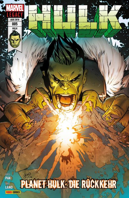 Cover of the book Hulk 5 - Planet Hulk: Die Rückkehr by Greg Pak, Marvel bei Panini Comics