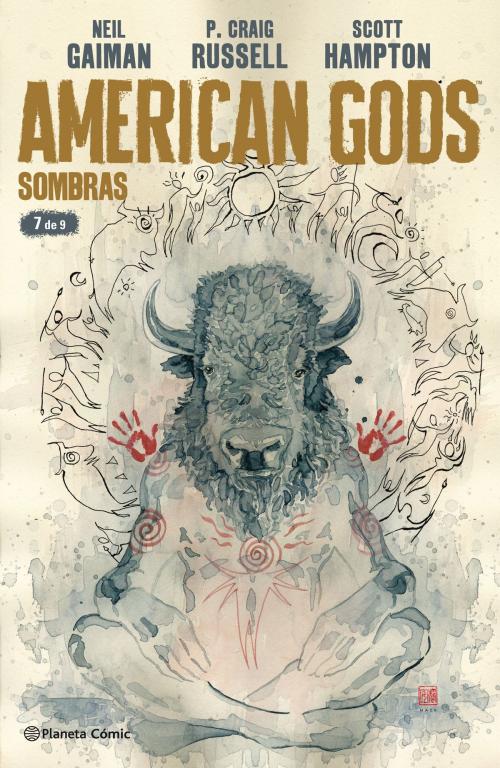 Cover of the book American Gods Sombras nº 07/09 by Philip Craig Russell, Scott Hampton, Neil Gaiman, Grupo Planeta