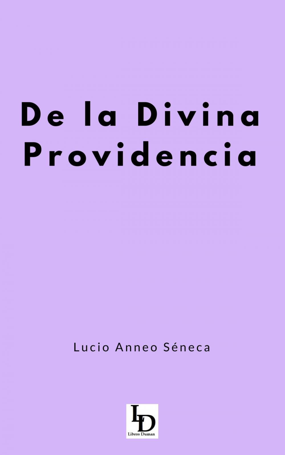 Big bigCover of De la Divina Providencia
